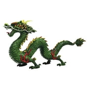 HEVIRGO Dragon Model Fine Workmanship Ornament Trendy Chinese Feng Shui Dragon Statue for Home Decor Dragon Model