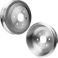 thumbnail image 3 of Detroit Axle - Brake Kit for 2009-2013 Chevy GMC Silverado Sierra 1500 Front Drilled & Slotted Disc Brake Rotors Ceramic Brakes Pads Rear Brake Drums Brake Shoes Replacement, 3 of 7