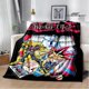 thumbnail image 1 of ¡Anime clásico YU GI OH! Manta estampada para pícnic, cálida, bonita manta para cama, suave y cómoda, manta de viaje para el hogar, 1 of 4