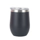 thumbnail image 3 of Pack de 2 copas de vino de acero inoxidable aisladas con tapa, regalo de camping para mujer, 3 of 8