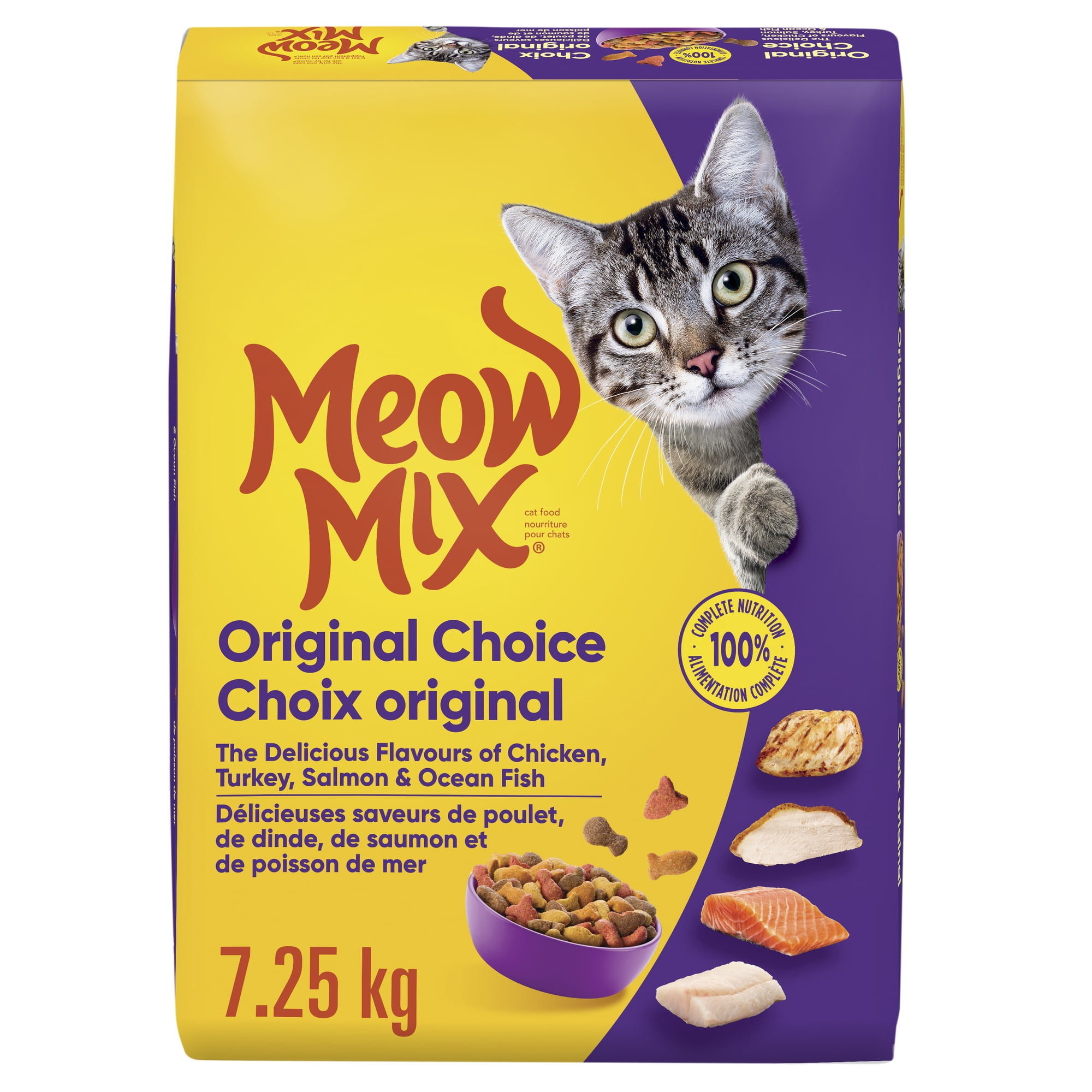 meow Meow Mix Dry Cat Food Original Choice 7.25 kg - Walmart.ca