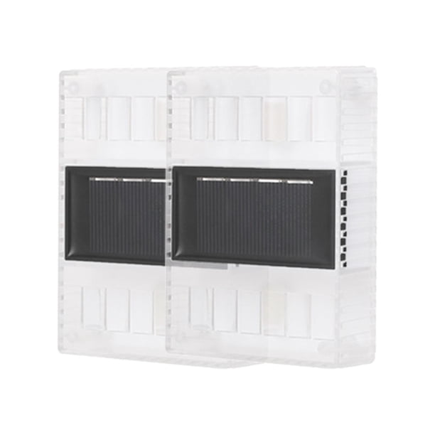 Lámpara de Pared Gloria 4 Piezas LED Blanco para Iluminación de Patio