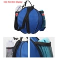 thumbnail image 2 of Round Shape Ball Bag for Basketball Football Volleyball Backpack, 2 of 9