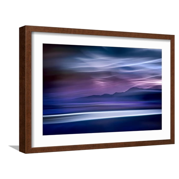 Art.com First Light Photographic Print by Ursula Abresch, Brown Frame Wall Art, 23" x 17"