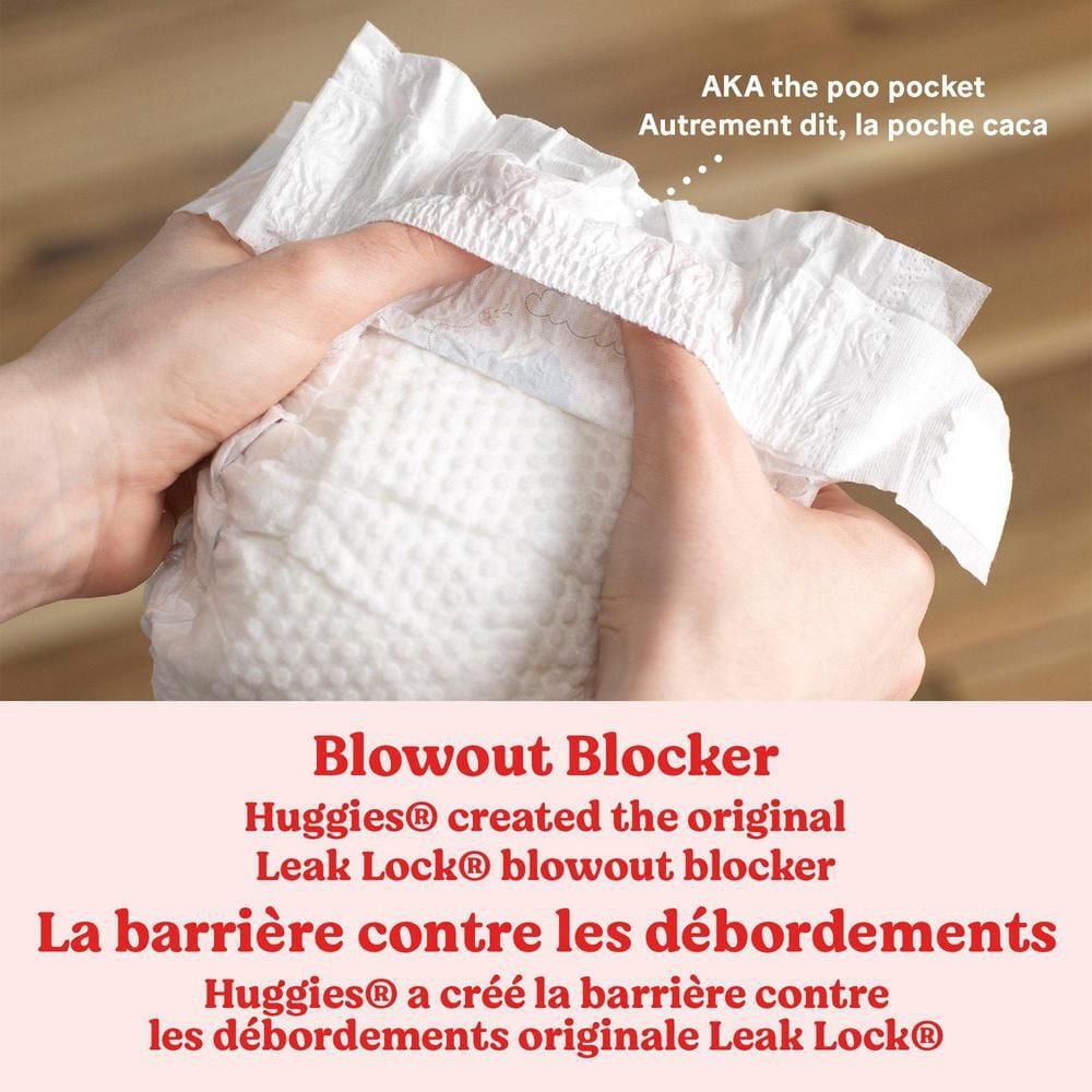 Huggies Little Movers Baby Diapers, Giga pack, Sizes 3-8 | 76-38 Count, Sizes 3-8 | 76-38 Count