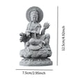 thumbnail image 4 of CoudarTitie Flamingo Resin Bird Sculpture Modern Art Figurine with Metal Stand for Garden Flowerbed Guan Yin Kuanyin Feng Shui Female Buddha Chinese Indoor Center, 4 of 8
