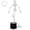 B, variant on Dancing Skeleton Aquarium Bubbler Decoration, Interactive Halloween Fish Tank Ornament with Adjustable Bubble Flow, Moving Resin Skeleton Air Stone Decor for Goldfish Betta Shrimp Turtle Tanks