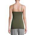thumbnail image 3 of No Boundaries Juniors' Cami with Shelf Bra, 3 of 6