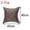 Brown, variant on Unique Bargains 2 Pack Geometric Decorative Throw Pillow Covers 18" x18" Black&Silver