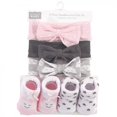 thumbnail image 2 of Hudson Baby Infant Girl Headband and Socks Set 5pk, Cloud, 0-9 Months, 2 of 2