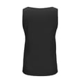 thumbnail image 7 of GuangCheng Men's Summer Tank Tops Soft Stretchy Sports Training Lightweight Sleeveless Shirts for Men with Pocket,Black,Size 4XL, 7 of 7