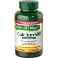 thumbnail image 4 of Nature's Bounty Calcium 600 With Vitamin D3 Tablets 250 Tablets, 4 of 5
