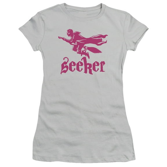 Harry Potter Seeker S/S Junior Women's T-Shirt Sheer Silver