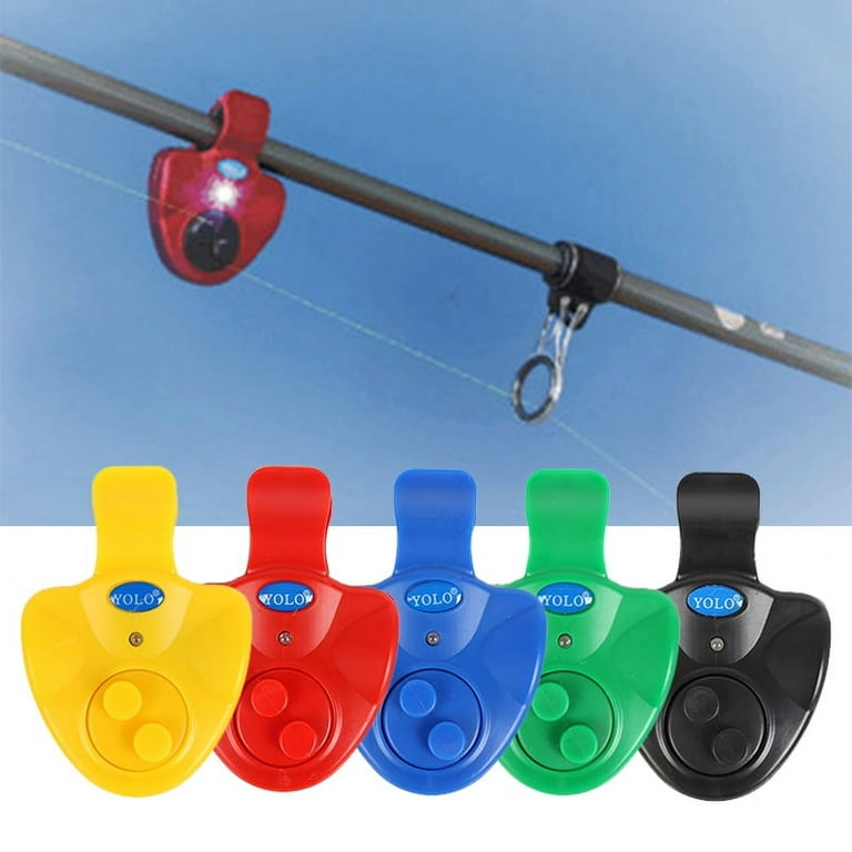 Best Sensitive Electronic Fishing Bite Alarm Indicator Sound Bite Alarm  Bell with LED Lights Fishing Bells for Rods 