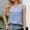 Blue, variant on Njoeus Tank Tops for Women Summer Cotton Linen T Shirts Basic V-Neck Sleeveless Tunic Casual Comfy Camisole Tops Loose Tanks S-XXL