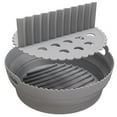thumbnail image 2 of YAOMOBB Heat Resistant Fryer Mat Non Stick Silicone Fryer Pot High Temperature Resistant and Foldable with Handle for Even Heat Distribution, 2 of 7