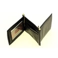 thumbnail image 1 of Mens Leather Money Clip Wallet Z Shape Slim Front Pocket 2 Clips Cowhide New, 1 of 4