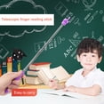 thumbnail image 1 of YAOMOBB Home Use Retractable Teacher Pointer Colored Non slip Handle Finger Design Stainless Steel, 1 of 6