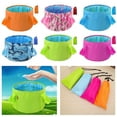 thumbnail image 3 of Mosiee 15L Folding Bucket With Strap For Camping Beach Travel Car, 3 of 7