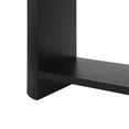 thumbnail image 4 of Table Console Style Ferme pour Entrée, Table Console avec Rangement et Tiroirs, Table Étroite Moderne en Bois pour Salon, Couloir, Noir, 4 of 9