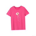 thumbnail image 4 of Camiseta para mujer Camiseta con cuello redondo Ropa clásica Camiseta de manga corta para ir de compras SG, 4 of 7