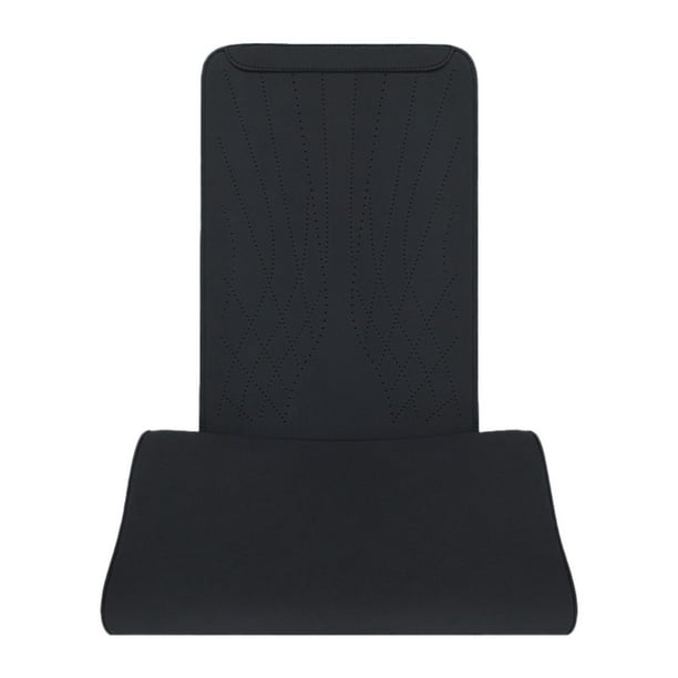 Cojín extensor de asiento genérico para decoración interior de coche, protector de piernas alargado Negro