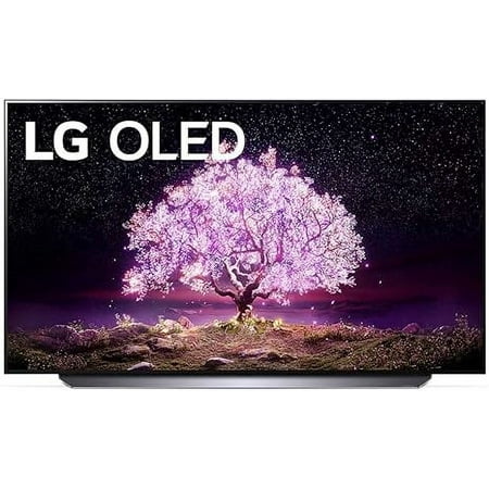 Open Box LG 77" Class C1 Series OLED 4K UHD Smart webOS TV OLED77C1AUB - Black