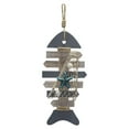thumbnail image 2 of Wall Hanging Sign,Fishbone Seahorse Plaque Wall Ornament Decor,Home Farmhouse Wall Hanging Decoration Sea,Door Wall Plaque Decor Sign Decorative Craft,Wooden Wall Door Nautical Ornament, 2 of 9