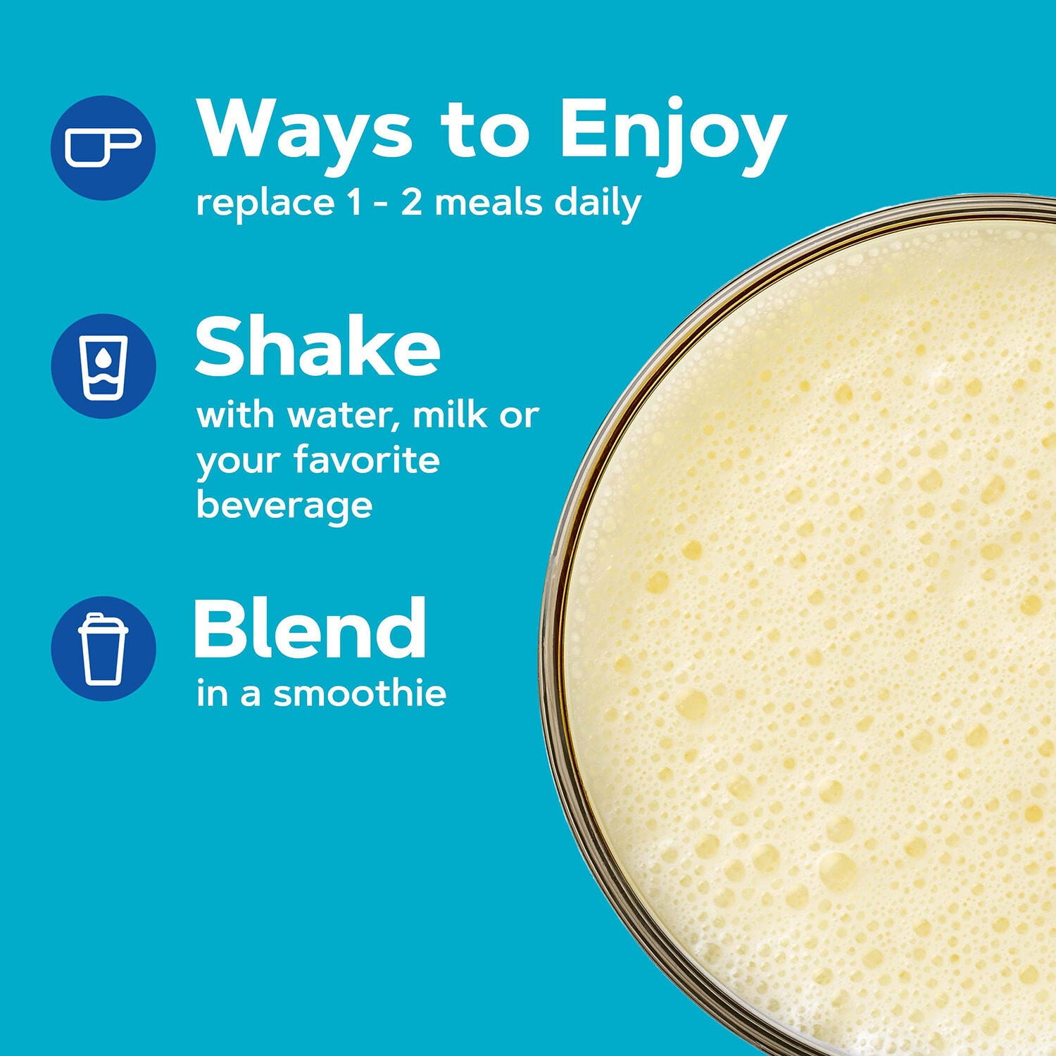 GNC Lean Shake 25 Meal Replacement Powder, Banana, 25g Protein, High Fiber, Keto Friendly, Weight Management, 16 Servings