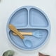 thumbnail image 5 of Baby Suction Plate With Self-Feeding Spoon Fork - BPA Free Infant Newborn Utensil Set For Self-Training, Suction Plates For Babies Toddlers, Dishwasher Microwave Safe, 5 of 5