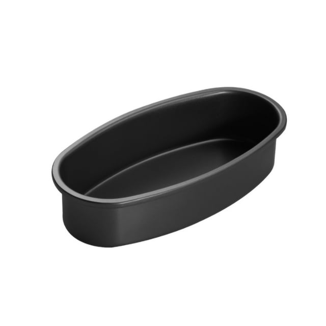 Oval Cheesecake Pan, Oval Shape Cheese Baking Tray Easy Cleaning Maximum Temperature 220 Degrees Celsius For Baking Tool Gold,Black