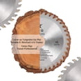 thumbnail image 2 of Hoja de sierra circular Dinheiro de 115 mm con 40 dientes, disco de amoladora de 115 mm para cortar madera, disco de corte de madera para amoladora angular, diámetro interior de 22,2 mm (estilo 1), 2 of 5
