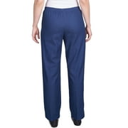 Alfred Dunner Womens Petite Casual Elastic Waist Denim Pull-On Jeans