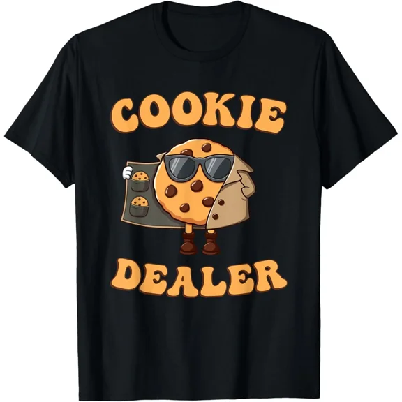 Cookie Dealer Seller Baking Crew Boys Girls Kids T-Shirt, for Men & Women, up to Size 5XL