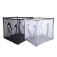 thumbnail image 2 of SHISUYAN 2Pcs Mesh Storage Bags for Home Use with Glass Fiber Tube Black Color, 2 of 8