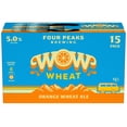 thumbnail image 2 of Four Peaks Wheat the Joy Bus Wow Craft Beer, 15 pack, 12 fl oz Aluminum Cans, 5% ABV, 2 of 6