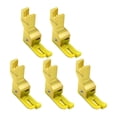 thumbnail image 1 of Rongfmy 5 Pieces Presser Foot Sturdy Sewing Machine Accessory for Stitching Overlock Left 0.2, 1 of 9