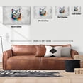 thumbnail image 5 of Watercolor Drip American Shorthair Pop Art Colorful Portrait Artwork Horizontal Matte Canvas Poster Cat Lover Kitten Owner Gifts Wall Art Home Decor - 01009, 5 of 5