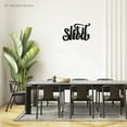 thumbnail image 3 of Let It Snow - Beautiful Solid Steel Home Decor Decorative Accent Metal Art Wall Sign, 3 of 6