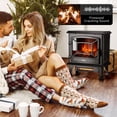 thumbnail image 2 of Chimenea eléctrica TURBRO Suburbs de 20" con calefactor infrarrojo de 1400 W, 2 of 9