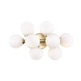 thumbnail image 2 of CWI Lighting Arya Collection 8 Light Wall Sconce Satin Gold Finish, 2 of 2