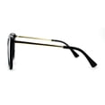 thumbnail image 4 of Womens Oversize Cat Eye Chic Blue Light Filtering Computer Eyeglasses Black, 4 of 4