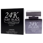 Lonkoom 24K Pure Black , 3.4 oz EDT Spray