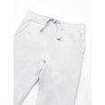 thumbnail image 3 of Pantalons de Jogging en Molleton pour Garçons Tout-Petits, Blanc, 3T, 3 of 3