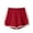 Red, variant on Womens Shorts Dolphin Hem Elastic Waist Comfy Lounge Homewear Short Pant Workout Summer Hot Shorts (XL, Red)