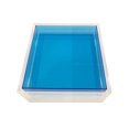 thumbnail image 1 of Neon Encased Lucite Tray, Blue, 1 of 1