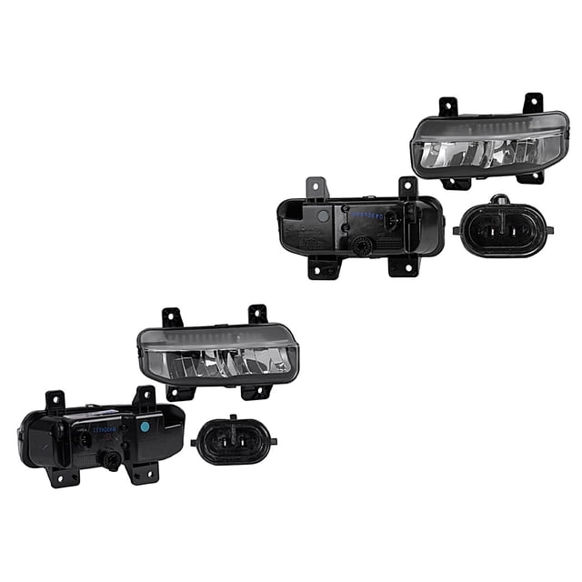 Par de Faros DEPO Para Niebla Ram 2019 A 2020 Full Led