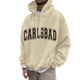 thumbnail image 1 of Gibobby Abrigo con Capucha Sudadera con Capucha para Hombre(Beige,XG), 1 of 5