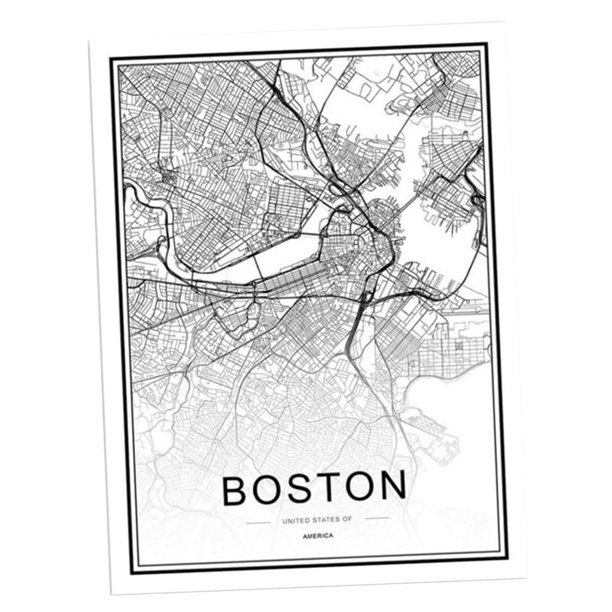 de Ciudades Del Póster Decoración para hogar Arte Pintura 1 21x30cm