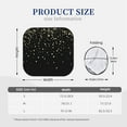 thumbnail image 3 of Fotbe Star Silver Glitter Juego de 2 Piezas de Parasoles para Parabrisas | Bloqueador Solar para Auto | Accesorios Plegables para Protección Solar Interior-Small, 3 of 6
